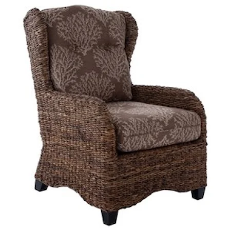 Woven Accent Chair 